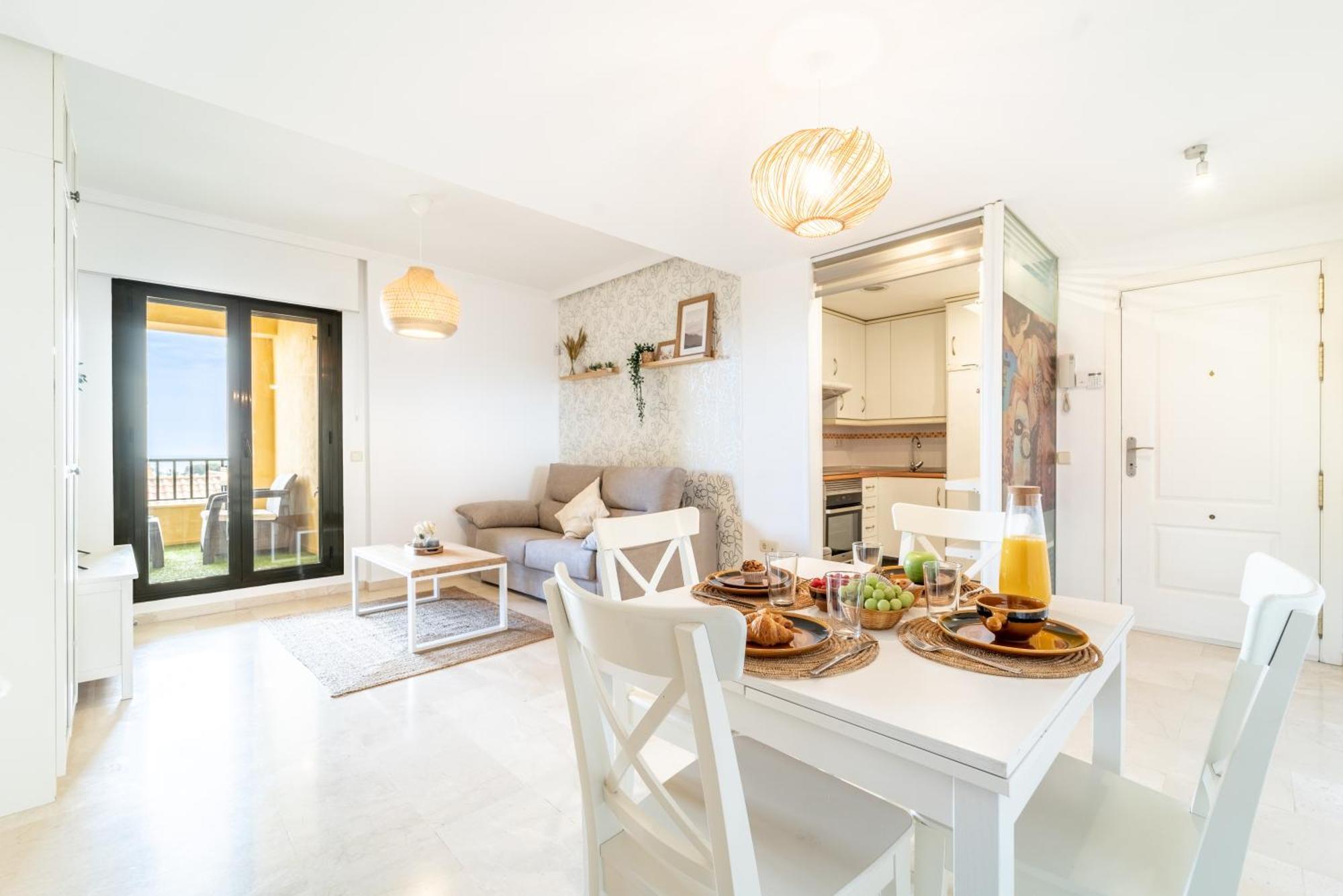 Fabulous Golf Front Apartment With Pool And Seaview Benalmadena Exterior photo
